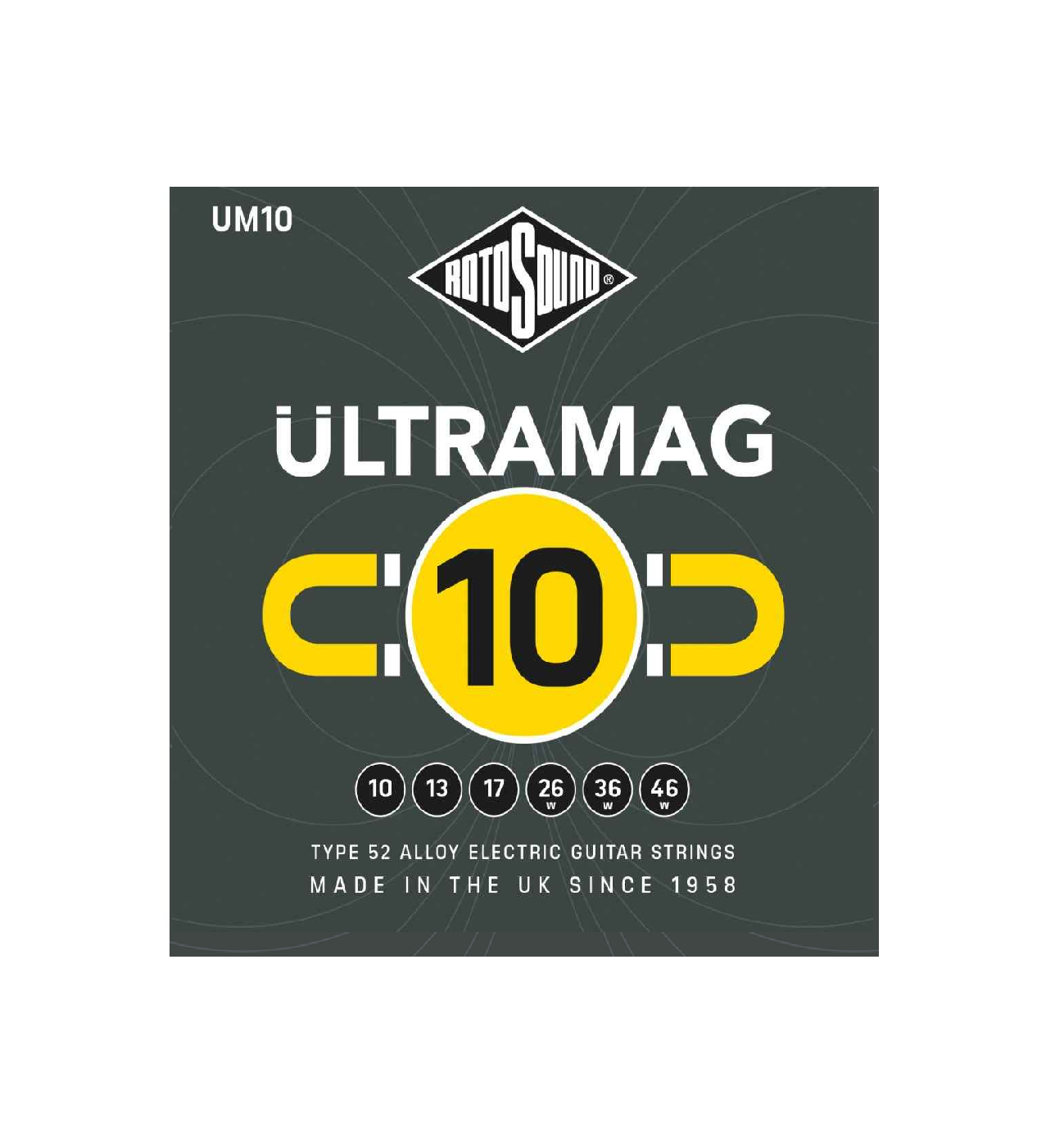 Rotosound Ultramag Regular Electric Guitar Strings
